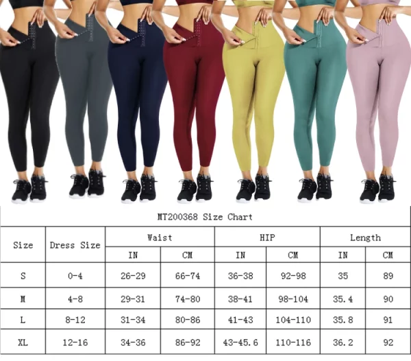 HEXIN Women's Shaper Shapewear For Women Slimming Corset Waist Shapers Yoga High Waist Trainer Leggings - Image 5