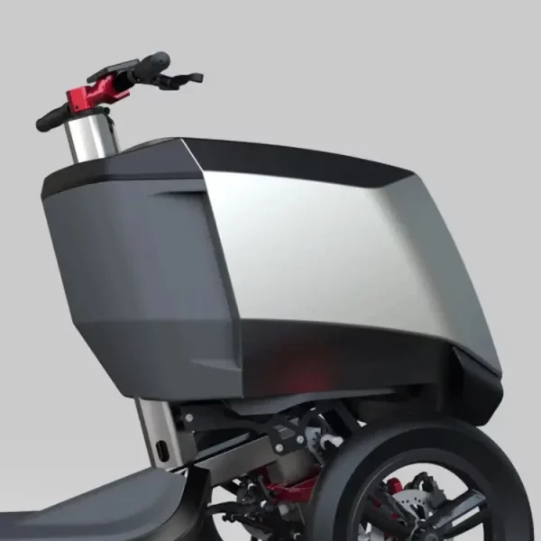 New powerful 1000w delivery bike mobility off road eec pedal tricycle 3 wheel trailer three wheel electric cargo scooter - Image 4