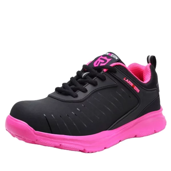 LARNMERN Steel Toe Boots Women Shoes Anti-puncture Steel Midsole Breathable Work Sneakers Outdoor  Safety Shoes
LARNEM para mujer, con puntera de metal como protección. Muy bien ventilados para trabajar al interior o usarlos al exterior. - Image 6