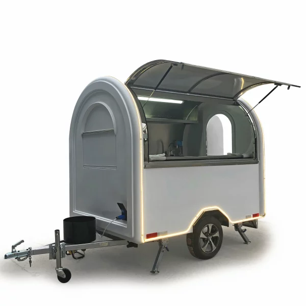 China Supplier Colorful street mobile food cart /shanghai silang high quality  fast food truck / hot sale food trailer - Image 5