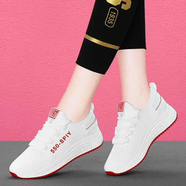 Breathable Mesh New Fashion Unisex Women  Casual Sneakers Shoes
Nuevo estilo para mujeres tipo Unisex Casual Confortables - Image 6