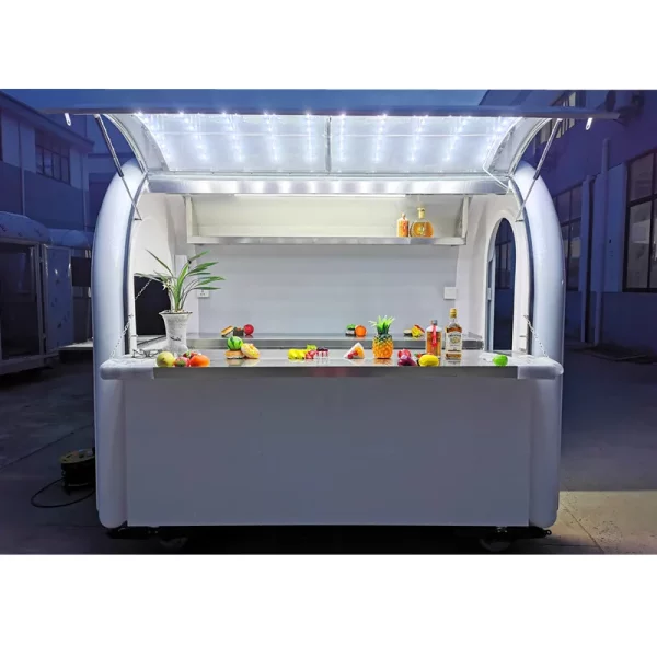 steamed corn vending car/mobile food sale trailer fried pie machine/mobile food trailers for sale electric mobile food cart
POP Corn - Rosetas de maíz, venta móvil electrico - Image 6