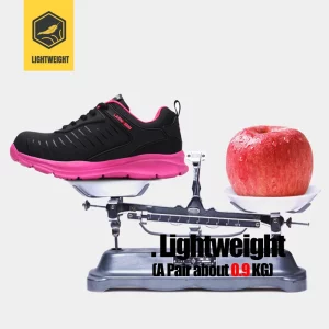 LARNMERN Steel Toe Boots Women Shoes Anti-puncture Steel Midsole Breathable Work Sneakers Outdoor  Safety Shoes
LARNEM para mujer, con puntera de metal como protección. Muy bien ventilados para trabajar al interior o usarlos al exterior.