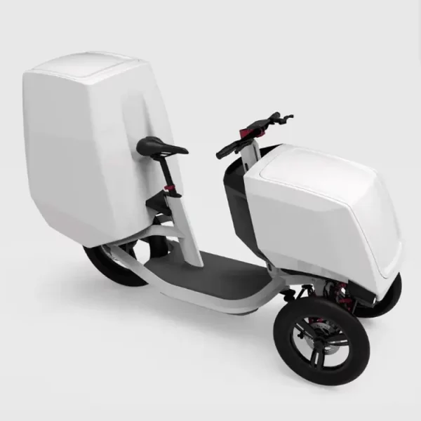 New powerful 1000w delivery bike mobility off road eec pedal tricycle 3 wheel trailer three wheel electric cargo scooter - Image 6