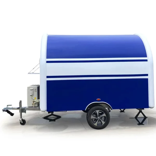China Supplier Colorful street mobile food cart /shanghai silang high quality  fast food truck / hot sale food trailer - Image 4