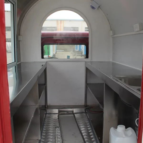 JX-FR220GH Food Cart Electric Mobile Bar Truck Street Taco Food Truck 3 three wheels mobile vending cart
Para venta de comida móvil tipo tacos, pupusas etc - Image 4