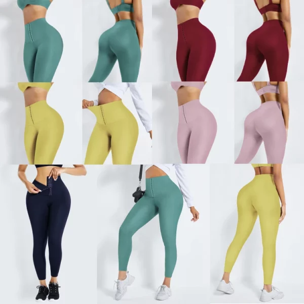 HEXIN Women's Shaper Shapewear For Women Slimming Corset Waist Shapers Yoga High Waist Trainer Leggings - Image 4